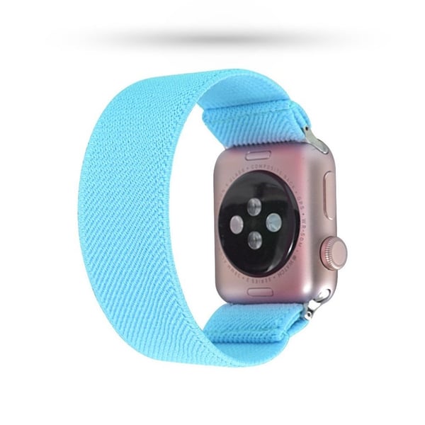Apple Watch Series 6 / 5 44mm enkel nylonklokkebånd - Babyblå