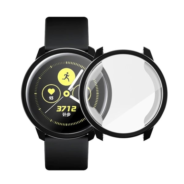 Samsung Galaxy Watch Active galvanisering deksel - Sort