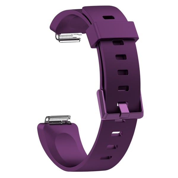 Fitbit Inspire / Inspire HR silikoneurrem - størrelse: L / mørkelilla