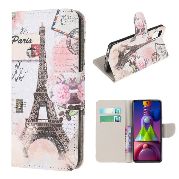 Wonderland Samsung Galaxy M51 Flippetui - Eiffel Tower