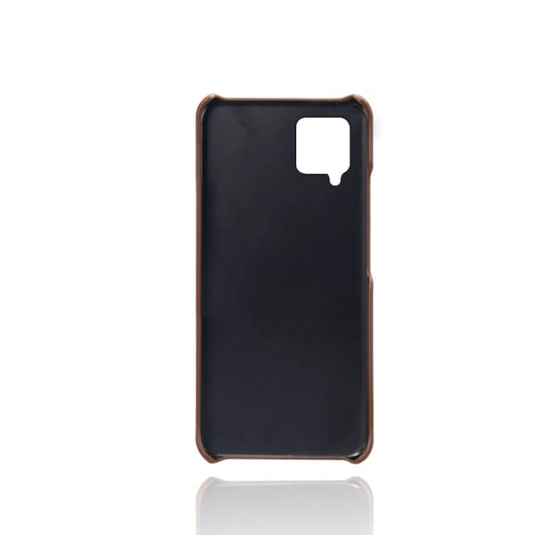 Dual Card Etui Samsung Galaxy A12 5G - Brun