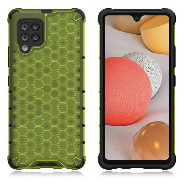 Bofink Honeycomb Samsung Galaxy A42 5G Etui - Oransje Bofink Honeycomb Samsung Galaxy A42 5G Etui - Oransje