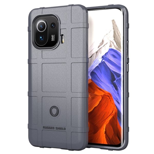Rugged Shield Etui Xiaomi Mi 11 Pro - Grå