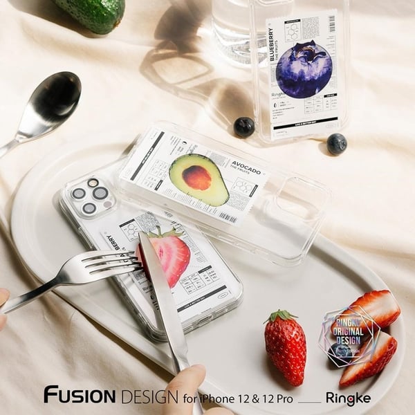 Ringke FUSION DESIGN - iPhone 12 / 12 Pro - Avocado
