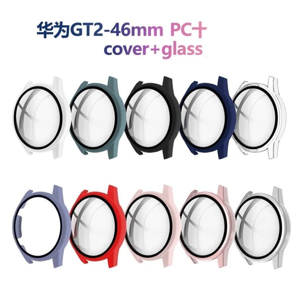 Huawei Watch GT 2 46mm enkel slitesterk ramme - Hvit