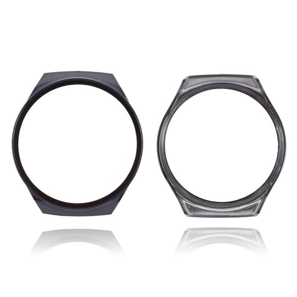 Stilig ramme med herdet glass for Huawei Watch GT 2e - Svart