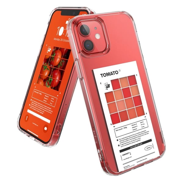 Ringke FUSION DESIGN - iPhone 12 / 12 Pro - Tomat