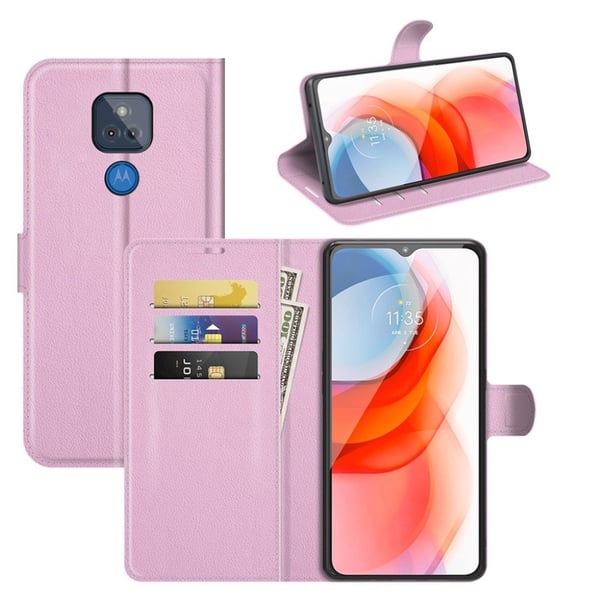Classic Motorola Moto G Play (2021) Flippetui - Rosa