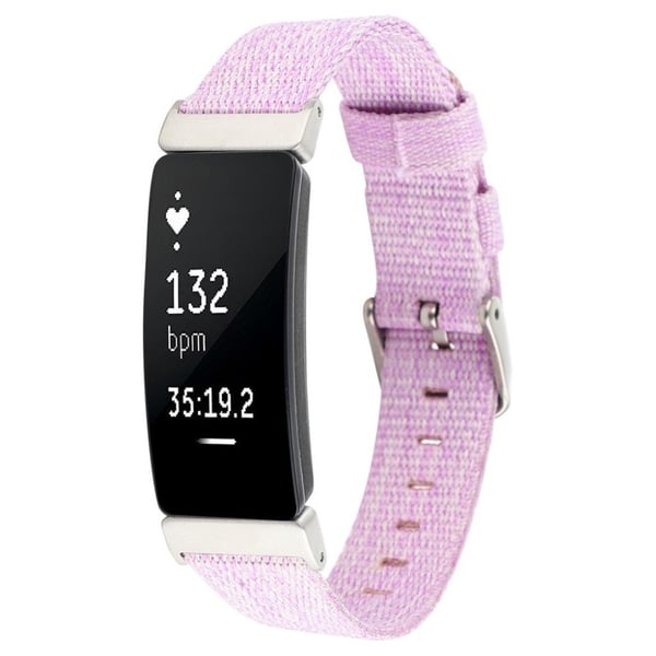 Fitbit Inspire / Inspire HR nylon Urrem - Lyserød