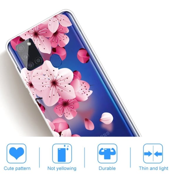 Deco Samsung Galaxy M51 Etui - Peach Blossom