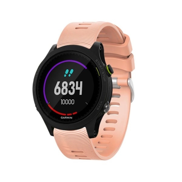 Garmin Forerunner 245 enkelt silikonarmbånd - Rosa