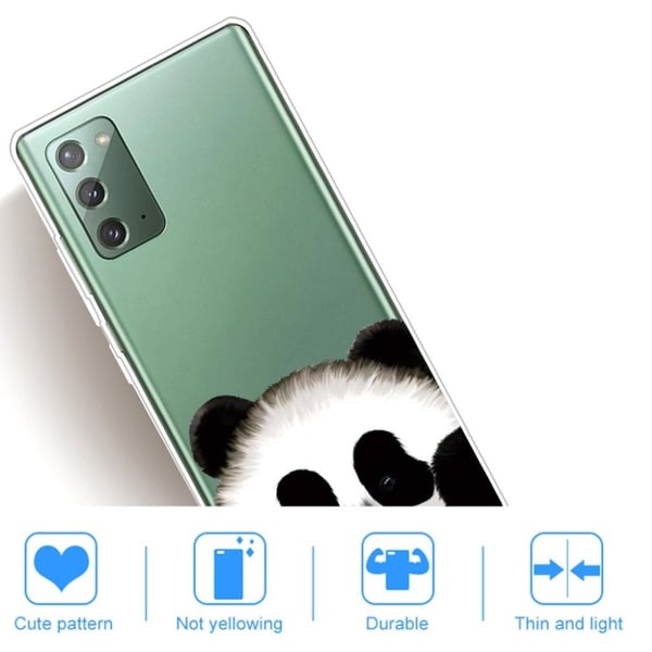 Deco Samsung Galaxy Note 20 Etui - Panda