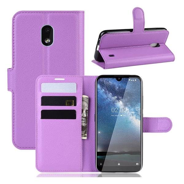 Classic Nokia 2.2 etui - Lilla
