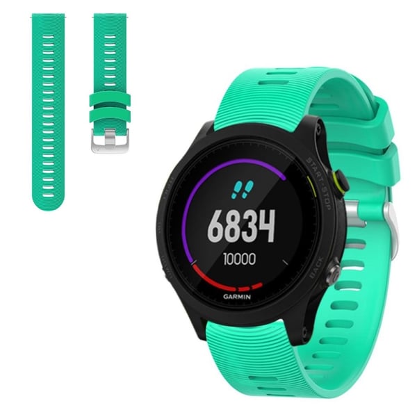 Garmin Forerunner 245 enkelt silikonarmbånd - Cyan