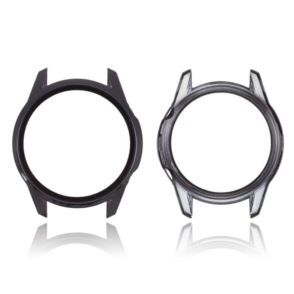 Huawei Watch GT 2 42 mm stilig ramme med herdet glass - Svart