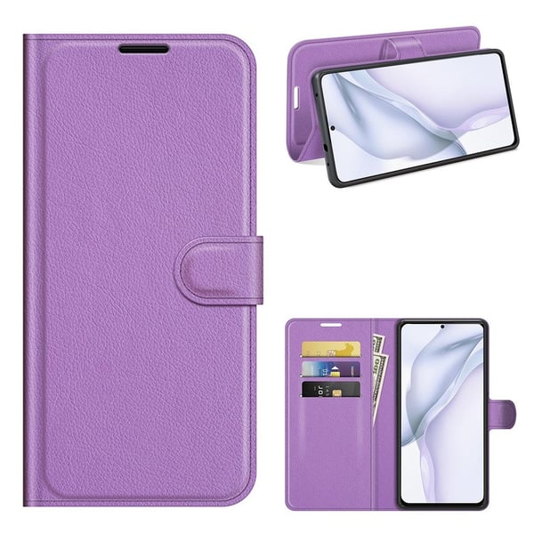 Classic Huawei P50 Flippetui - Lilla