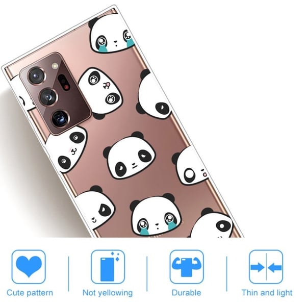 Deco Samsung Galaxy Note 20 Ultra kotelot - Itkevä Panda