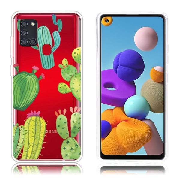 Deco Samsung Galaxy A21s kotelot - Kaktus