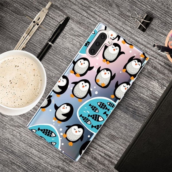 Deco Samsung Galaxy Note 10 kuoret - pingviinit