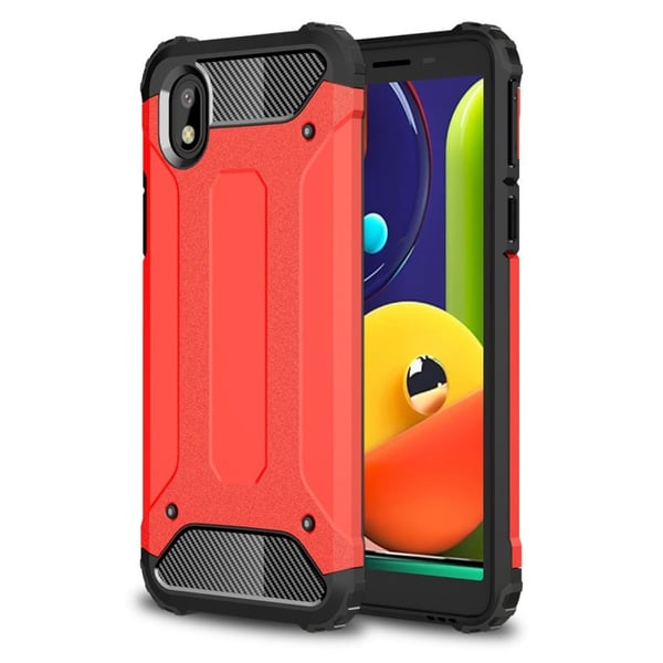 Armour Guard Etui Samsung Galaxy A01 Core - Rød