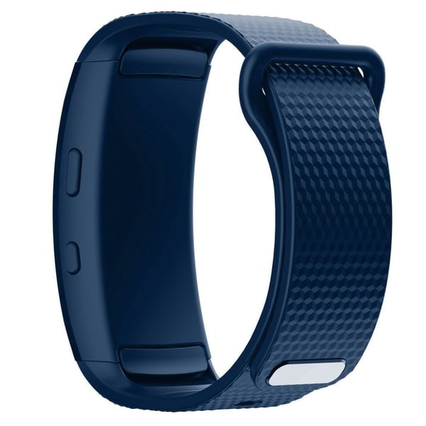 Samsung Gear Fit2 silikonarmbånd - Lilla Størrelse: L