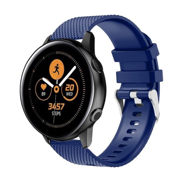 Samsung Galaxy Watch Active silikoneurrem - mørkeblå