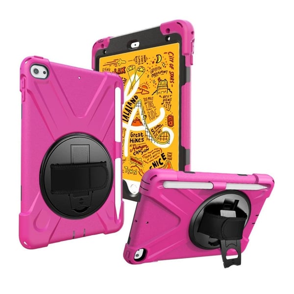 iPad Mini (2019) X-Shape 360-graders deksel - Rose iPad Mini (2019) X-Shape 360-graders deksel - Rose