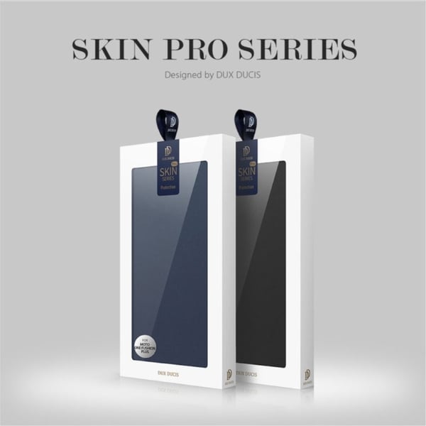 Dux Ducis Skin Pro for Moto One Fusion Plus - Svart