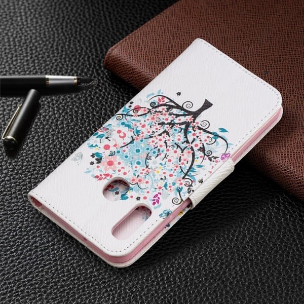 Wonderland Samsung Galaxy A20e flip veske - Blomstrende tre