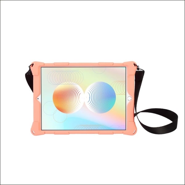 Geometry silikonetui for iPad 10.2 (2019) og iPad Air (2019) - Oransje
