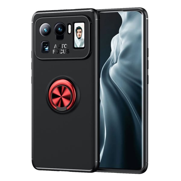 Ringo Etui Xiaomi Mi 11 Ultra - Svart / Rød