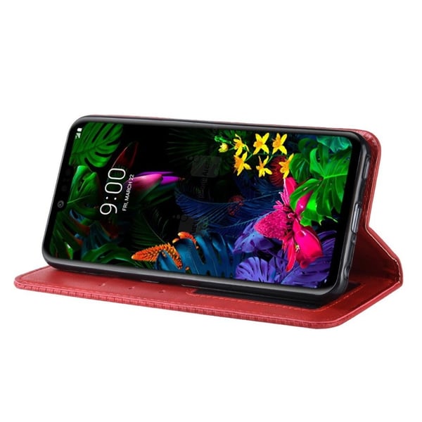 Bofink Vintage LG G8 ThinQ etui - Rød
