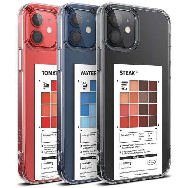 Ringke FUSION DESIGN - iPhone 12 / 12 Pro - Vand