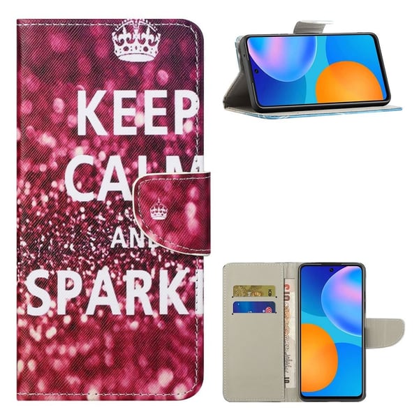 Wonderland OnePlus 9R flip-etui - Ta Det Med Ro Og Ta Det Med Ro