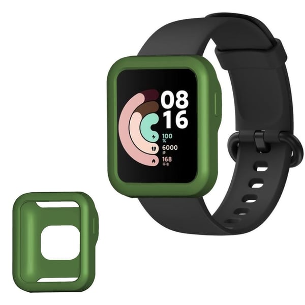 Xiaomi Mi Watch Lite / Redmi Watch silikon deksel - Militærgrønn