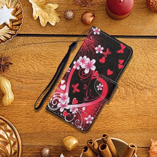 Wonderland Samsung Galaxy A71 flip-etui - Hjerte