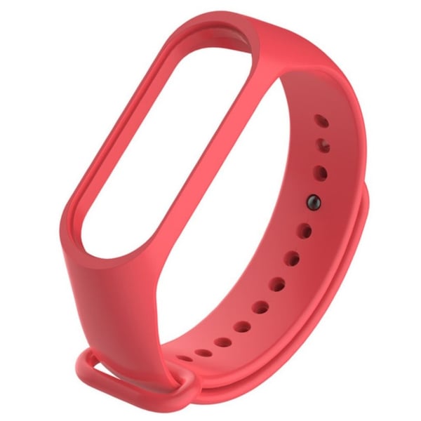 Xiaomi Mi Smart Armbånd 4 Silikon Klokkereim - Rød Xiaomi Mi Smart Armbånd 4 Silikon Klokkereim - Rød