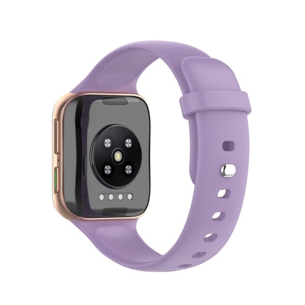 Oppo Watch (41 mm) enkelt silikonarmbånd - Lyselilla