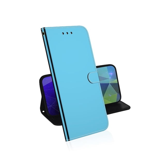 Mirror Huawei P50 flip-etui - Blå