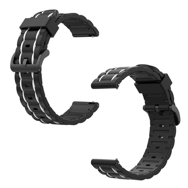 Fitbit Versa / 2 / Lite bølget silikone urrem - Hvid Fitbit Versa / 2 / Lite bølget silikone urrem - Hvid