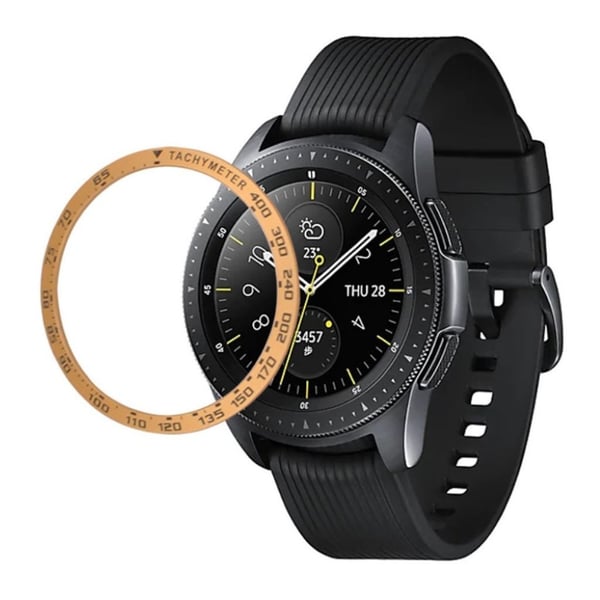 Galaxy Watch (46mm) Aluminiumlegering Styling Etui - Gull Galaxy Watch (46mm) Aluminiumlegering Styling Etui - Gull