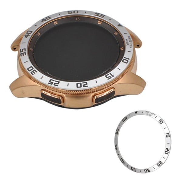 Samsung Galaxy Watch (42mm) Bezel Styling Etui - Sølv Samsung Galaxy Watch (42mm) Bezel Styling Etui - Sølv