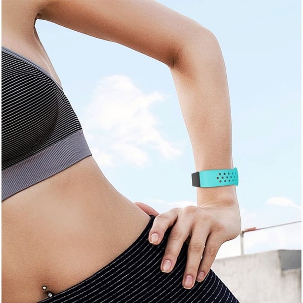 silikone rem til Fitbit Charge 2 - Grøn