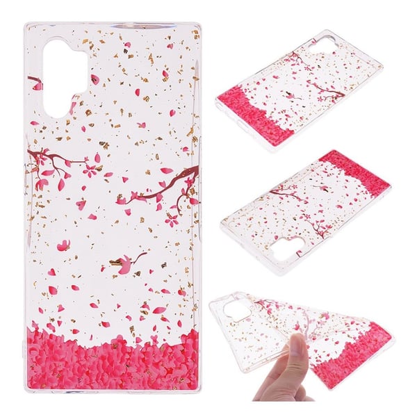 Deco Samsung Galaxy Note 10 Pro kuoret - Putoavat Kukat Deco Samsung Galaxy Note 10 Pro kuoret - Putoavat Kukat