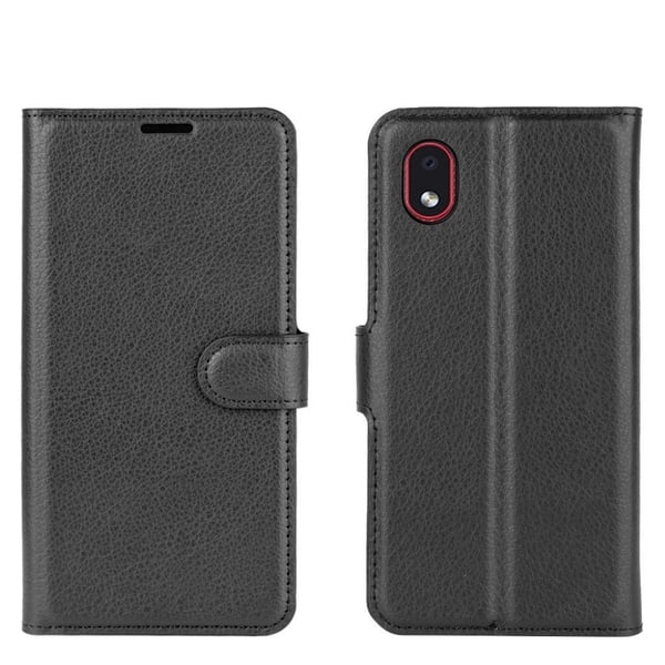 Classic Samsung Galaxy A01 Core / M01 Core Flippetui - Svart