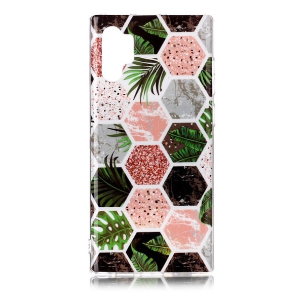 Marble Samsung Galaxy Note 10 Pro kuoret - Multi-Heksagon Kuvio