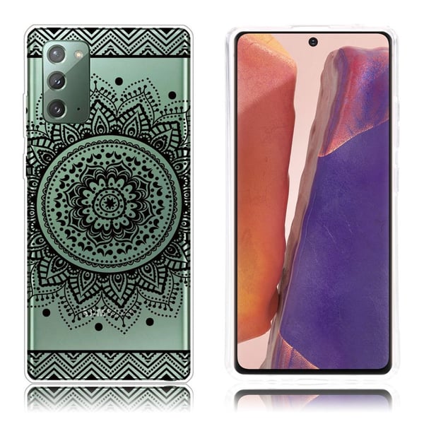 Deco Samsung Galaxy Note 20 Etui - Mandala Blomst