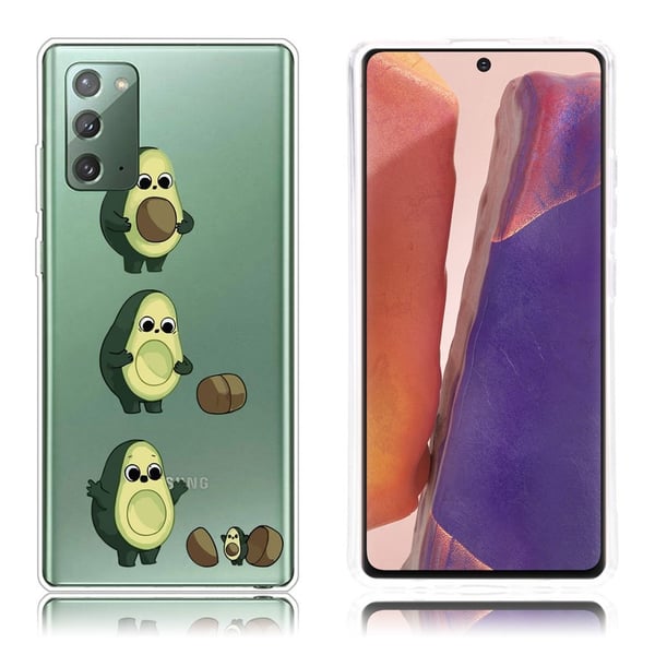 Deco Samsung Galaxy Note 20 Etui - Avokado
