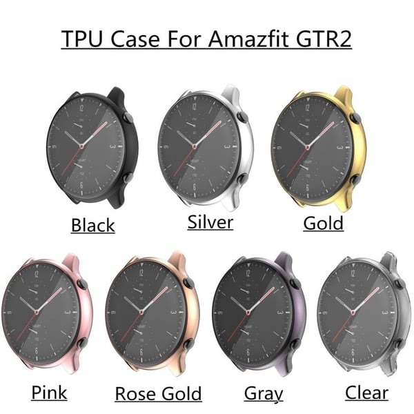 Amazfit GTR 2 glasad ram - Grå