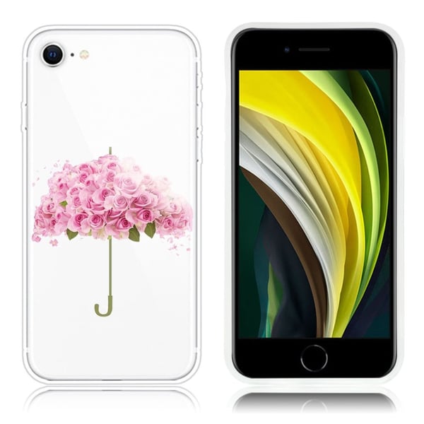 Deco iPhone SE 2020 kotelot - Kukka Sateenvarjo